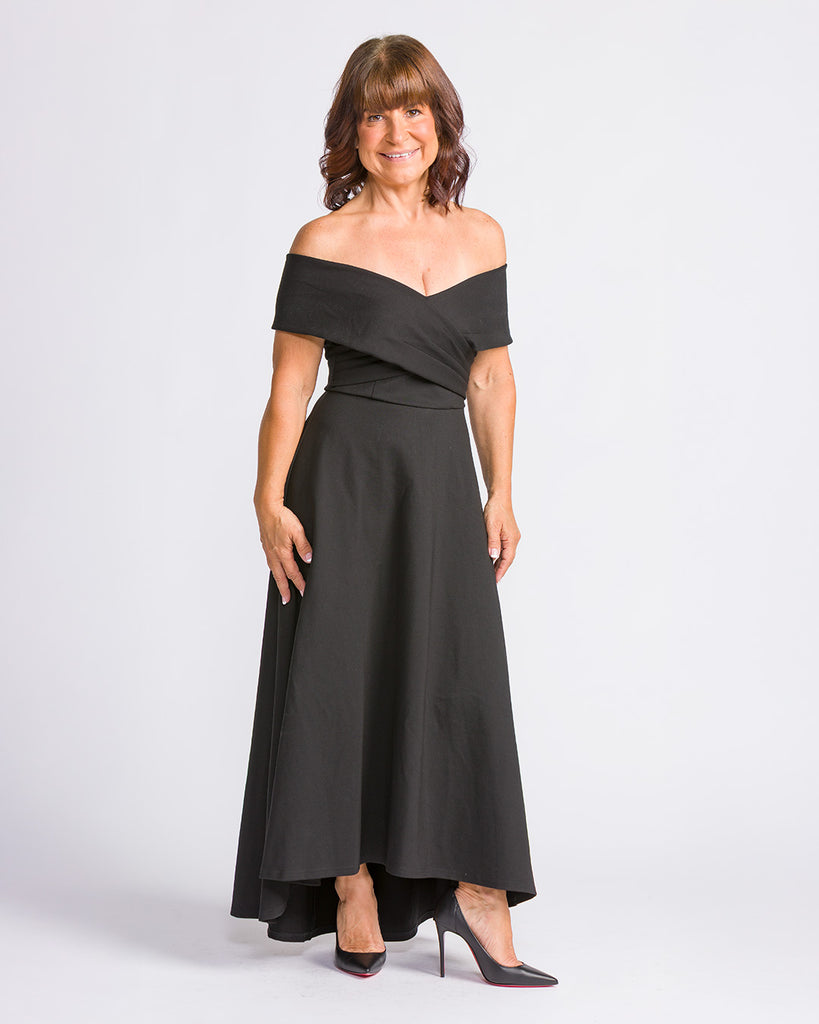 The Jenny | The Black Evening Maxi