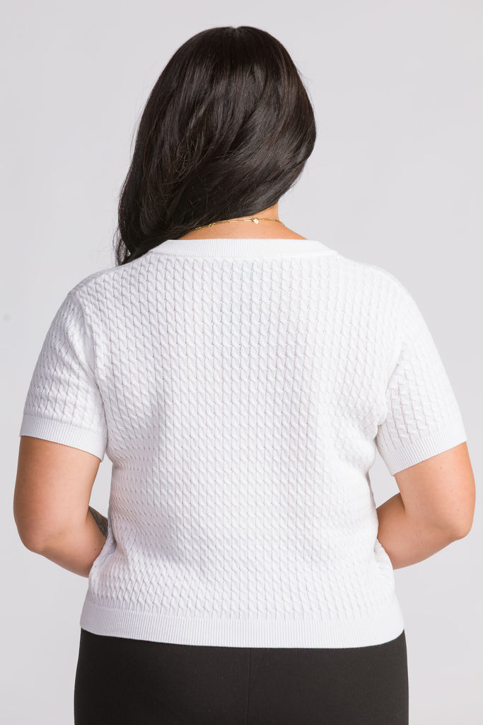 The Daisy | The Petite Structured Cotton Knit