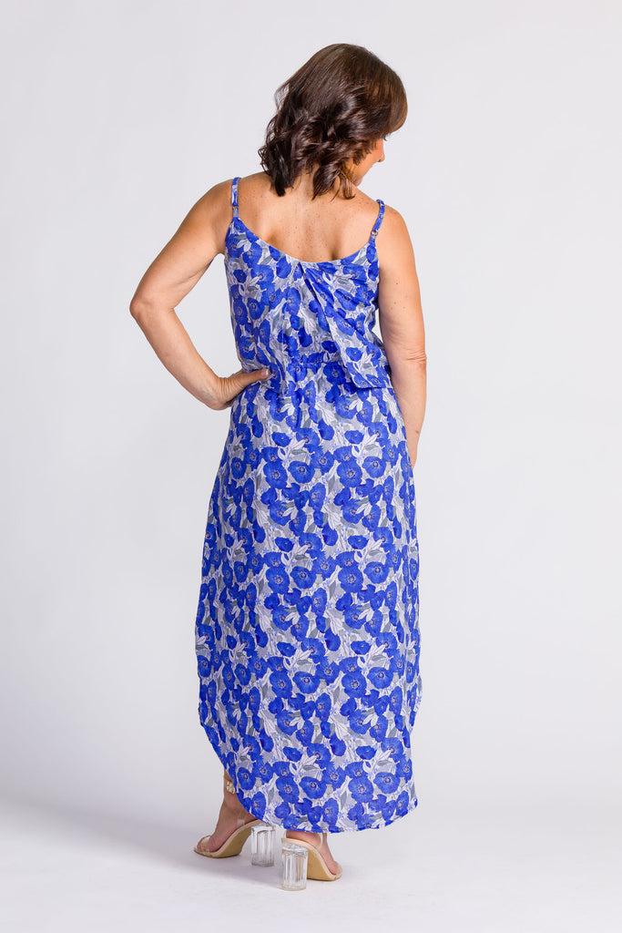 The Jay | The Petite Linen Maxi Sundress