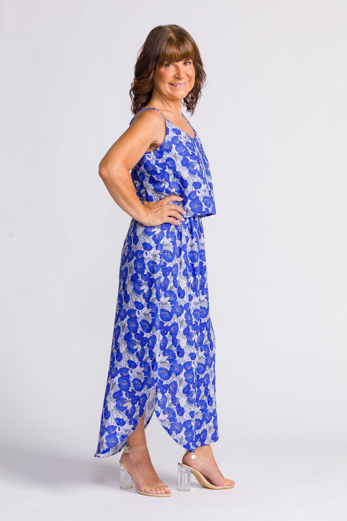The Jay | The Petite Linen Maxi Sundress