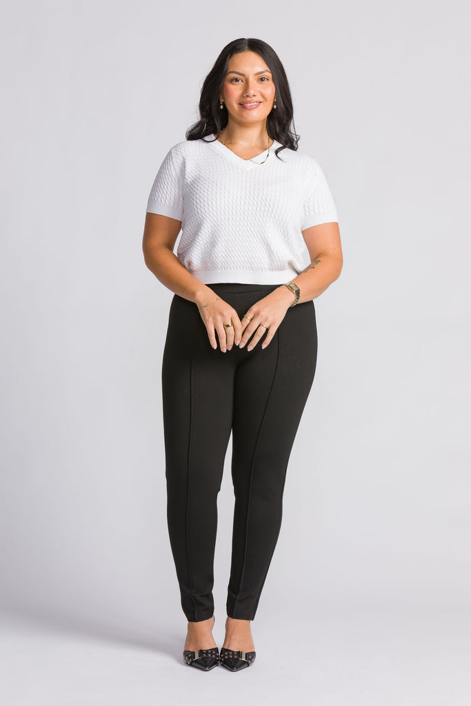 The Zoe | The Petite Sculpting Ponte Legging