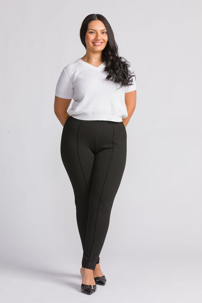 The Zoe | The Petite Sculpting Ponte Legging
