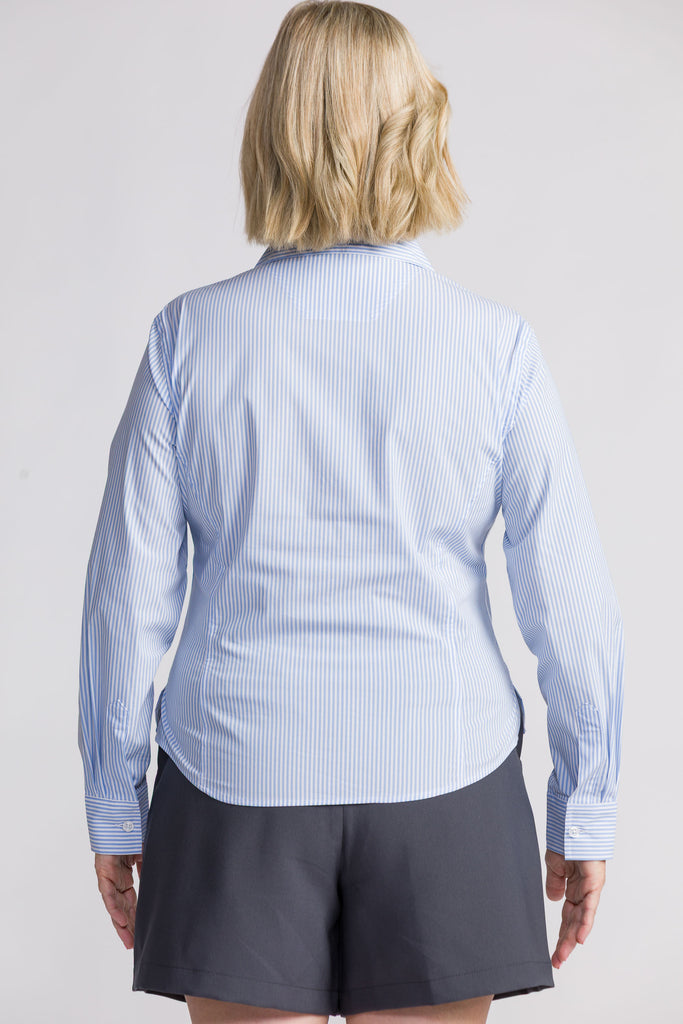 The Lulu | The Petite Pinstripe Shirt